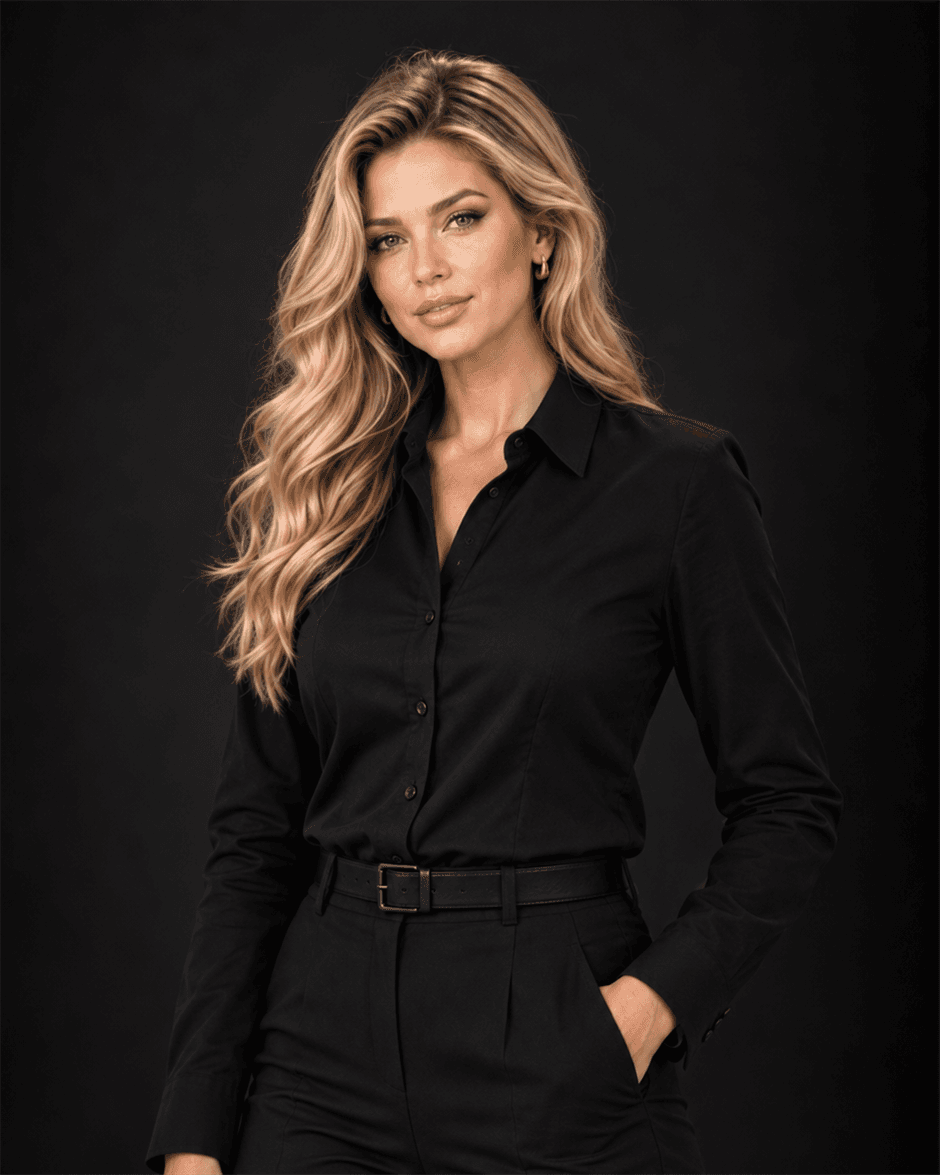 Retrato de Antonella, agente de Marketing Operations da Arte com Pimenta.
