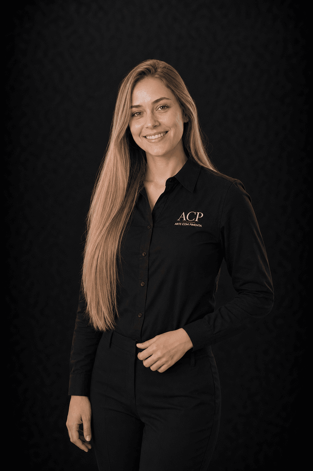 Retrato de Lívia, agente de CRM, Lifecycle & Automação da Arte com Pimenta.